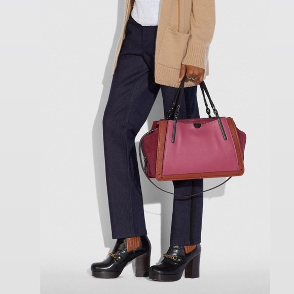 New💃Coach Dreamer 36 In Colorblock Purse - Picture 13 of 14